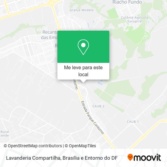 Lavanderia Compartilha mapa