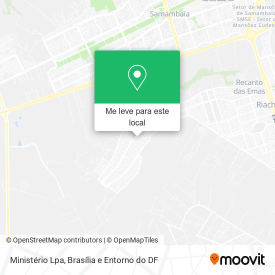 Ministério Lpa mapa