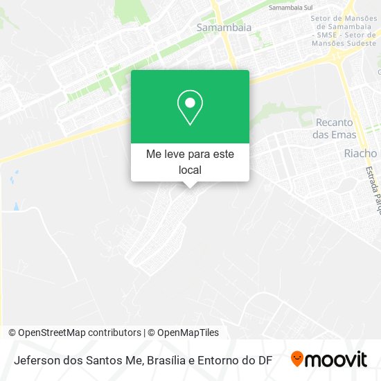 Jeferson dos Santos Me mapa