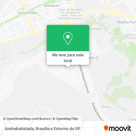 Andrebatistada mapa