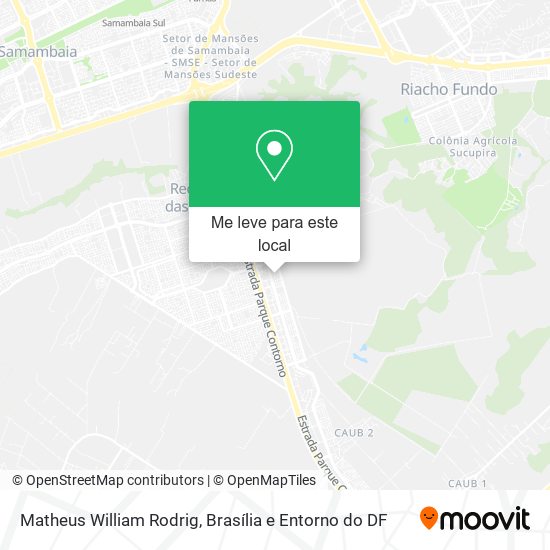 Matheus William Rodrig mapa