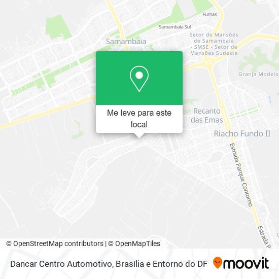 Dancar Centro Automotivo mapa
