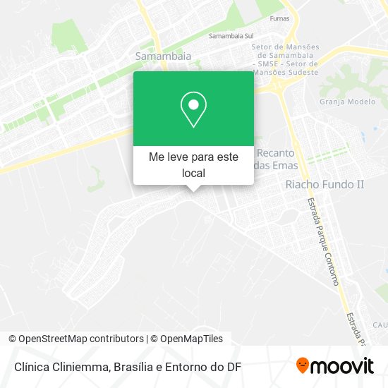 Clínica Cliniemma mapa