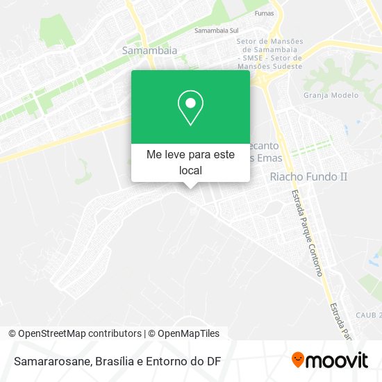Samararosane mapa