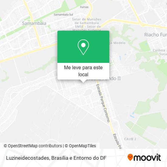 Luzineidecostades mapa