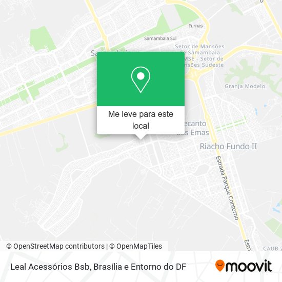 Leal Acessórios Bsb mapa