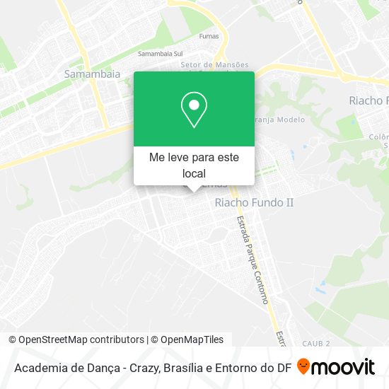 Academia de Dança - Crazy mapa