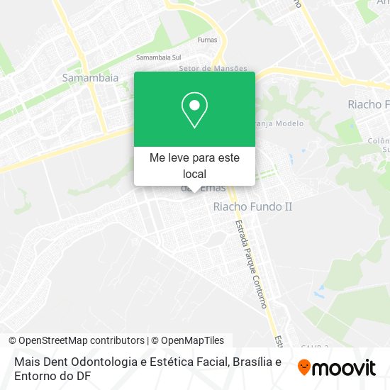 Mais Dent Odontologia e Estética Facial mapa