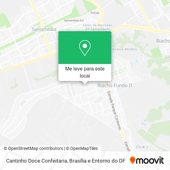 Cantinho Doce Confeitaria mapa