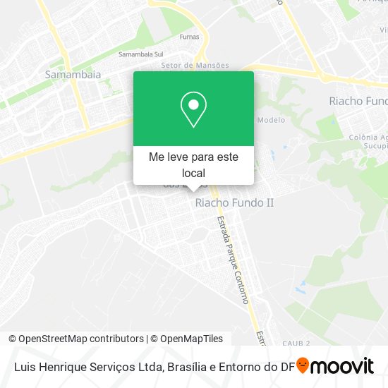 Luis Henrique Serviços Ltda mapa