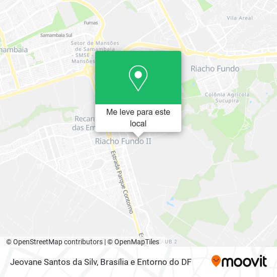 Jeovane Santos da Silv mapa