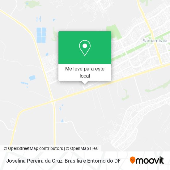 Joselina Pereira da Cruz mapa