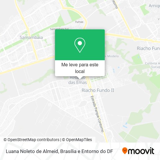Luana Noleto de Almeid mapa