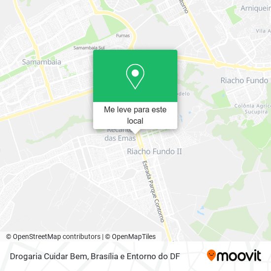 Drogaria Cuidar Bem mapa