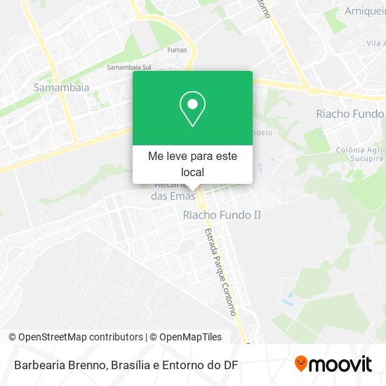 Barbearia Brenno mapa