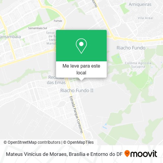 Mateus Vinícius de Moraes mapa