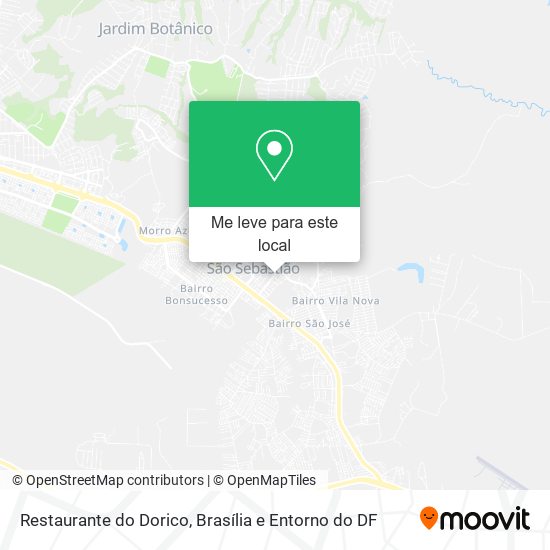 Restaurante do Dorico mapa
