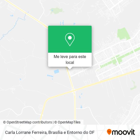 Carla Lorrane Ferreira mapa