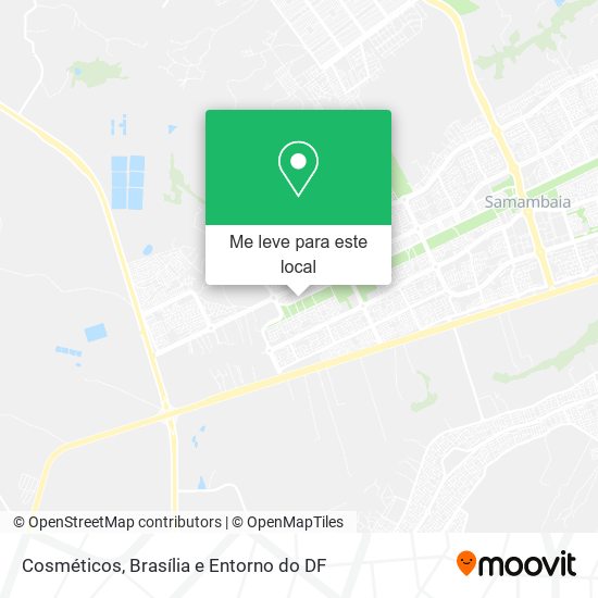 Cosméticos mapa