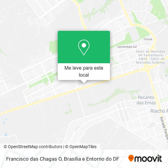 Francisco das Chagas O mapa
