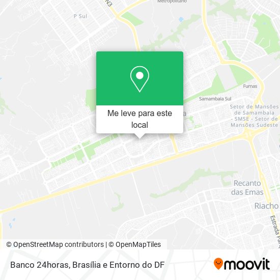 Banco 24horas mapa