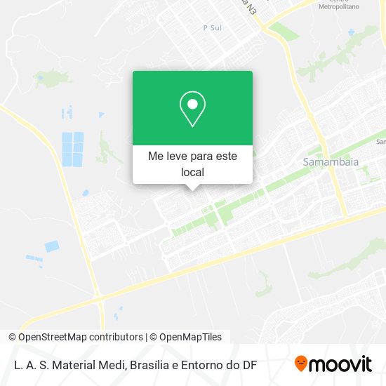 L. A. S. Material Medi mapa