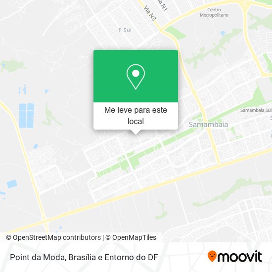 Point da Moda mapa