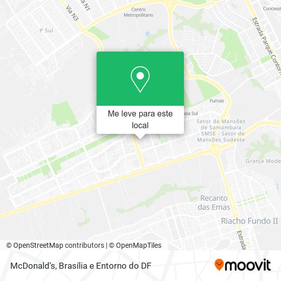 McDonald's mapa