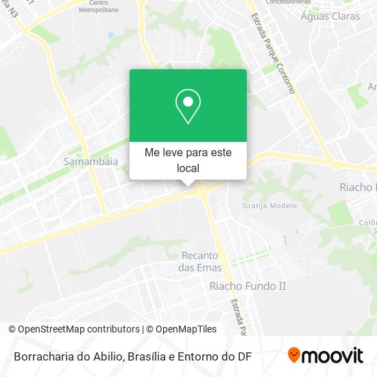 Borracharia do Abilio mapa