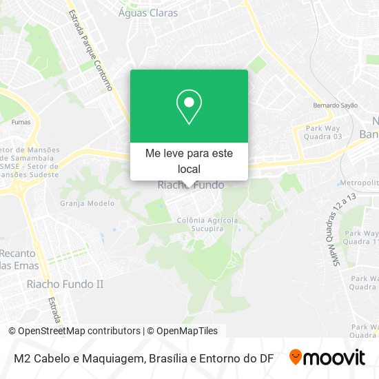 M2 Cabelo e Maquiagem mapa