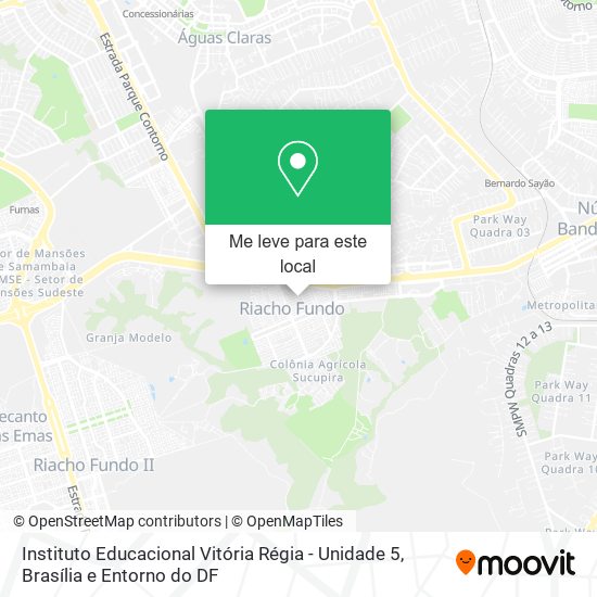 Instituto Educacional Vitória Régia - Unidade 5 mapa