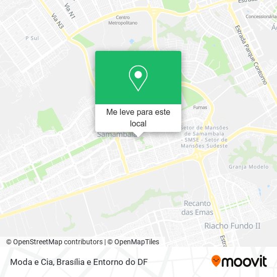 Moda e Cia mapa