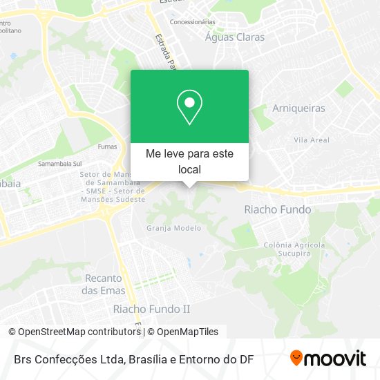 Brs Confecções Ltda mapa