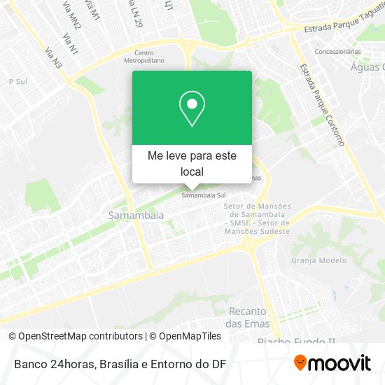 Banco 24horas mapa