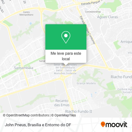 John Pneus mapa