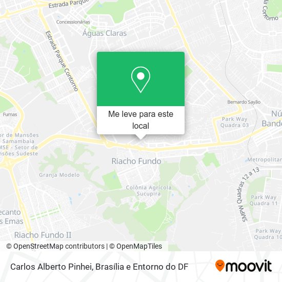 Carlos Alberto Pinhei mapa