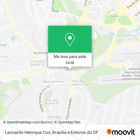 Leonardo Henrique Cos mapa