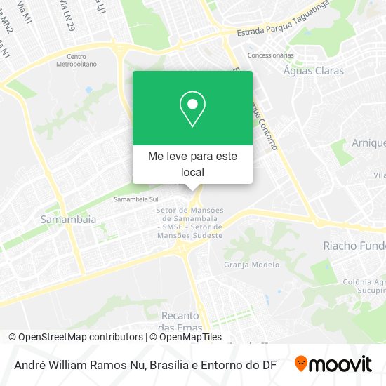 André William Ramos Nu mapa