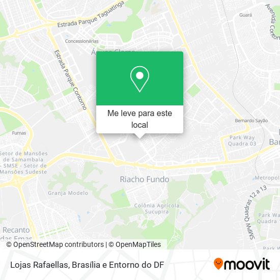 Lojas Rafaellas mapa