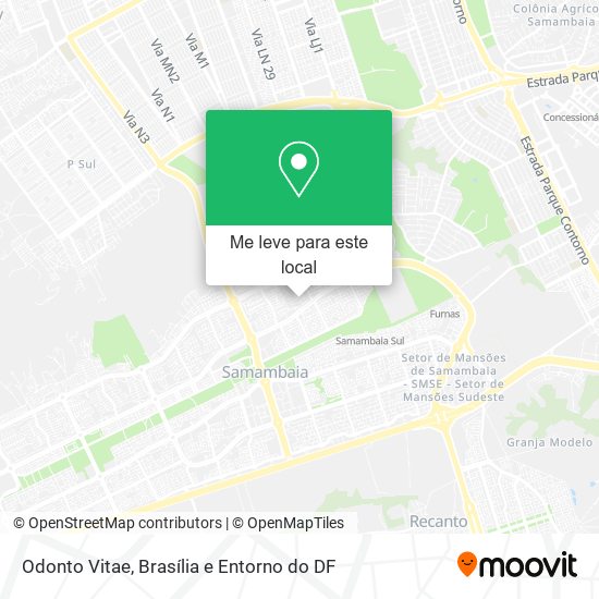 Odonto Vitae mapa