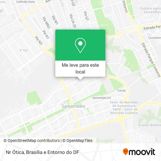 Nr Ótica mapa