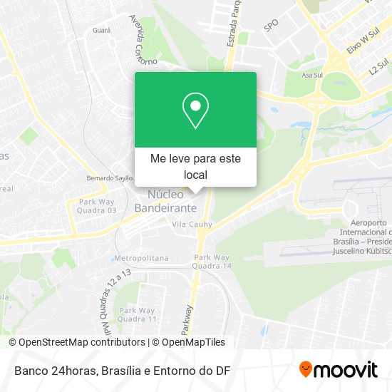 Banco 24horas mapa