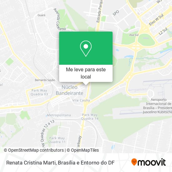 Renata Cristina Marti mapa