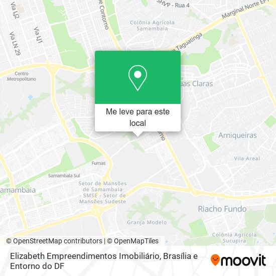Elizabeth Empreendimentos Imobiliário mapa