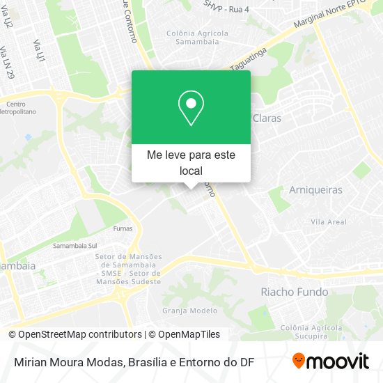 Mirian Moura Modas mapa