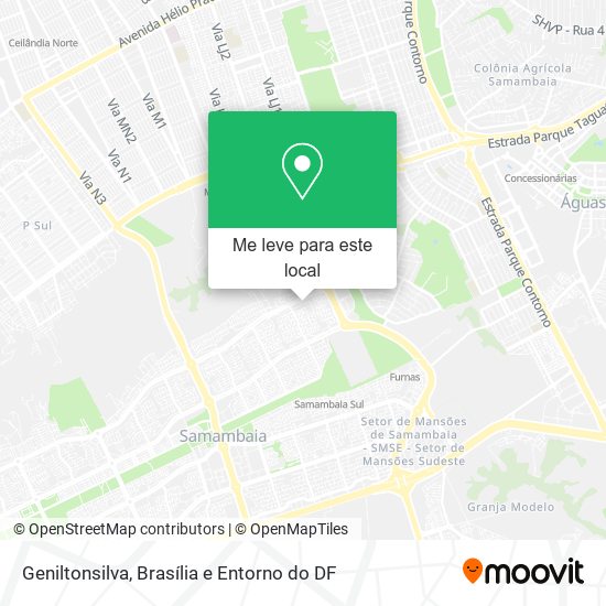 Geniltonsilva mapa