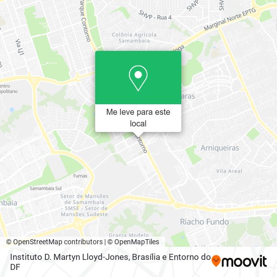 Instituto D. Martyn Lloyd-Jones mapa