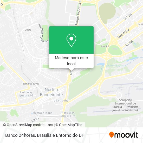 Banco 24horas mapa