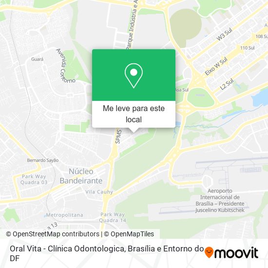 Oral Vita - Clínica Odontologica mapa