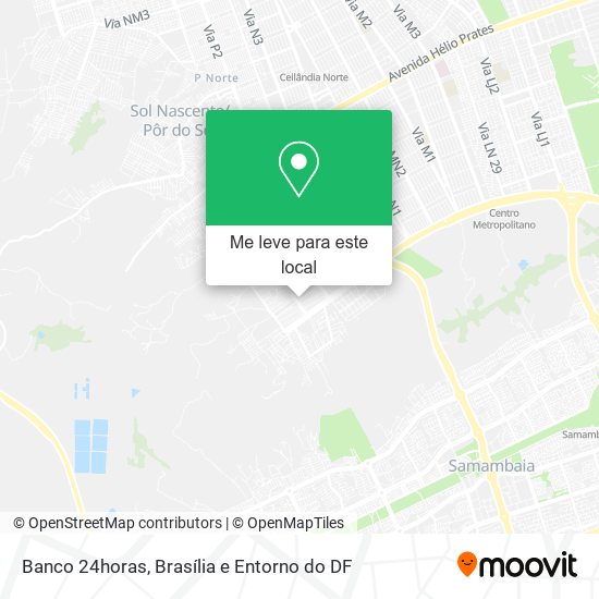 Banco 24horas mapa